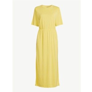 Shoulder Pad Maxi Dress, Dress Size Medium NEW,